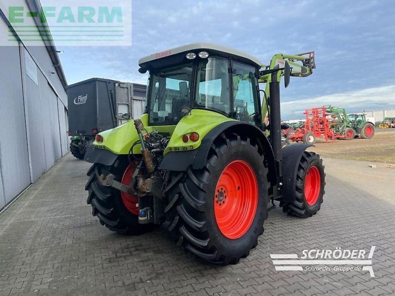 Farm tractor CLAAS arion 520 cebis CEBIS