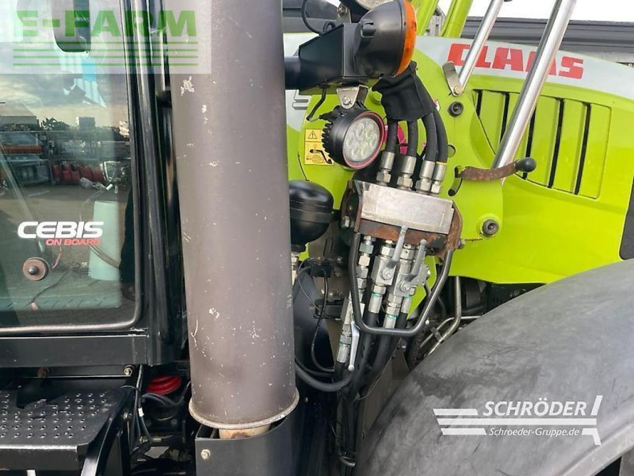 Farm tractor CLAAS arion 520 cebis CEBIS