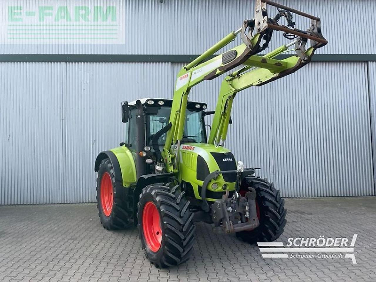 Farm tractor CLAAS arion 520 cebis CEBIS