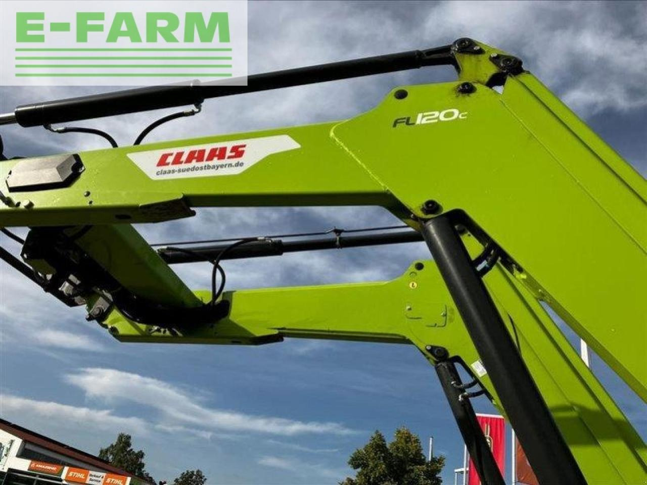 Farm tractor CLAAS arion 530 cis+