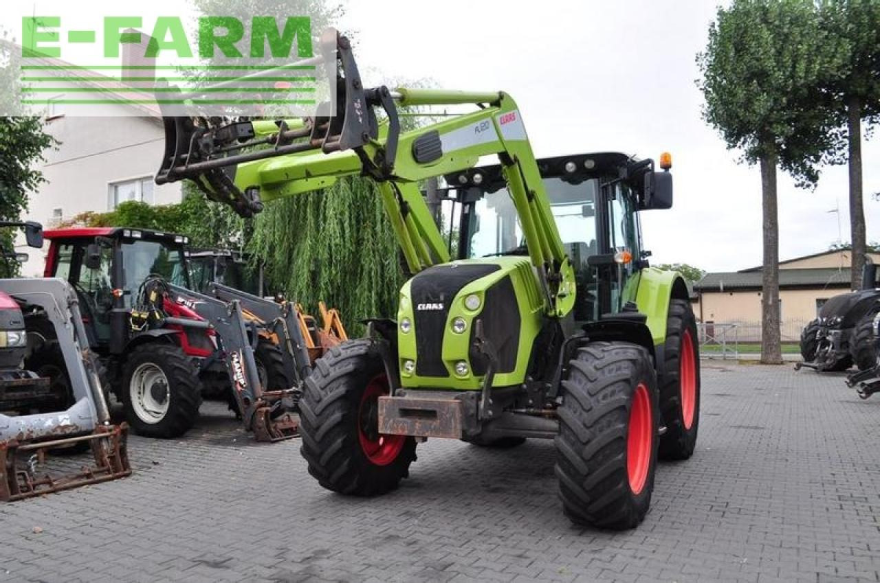 Farm tractor CLAAS arion 530 cis + claas fl120