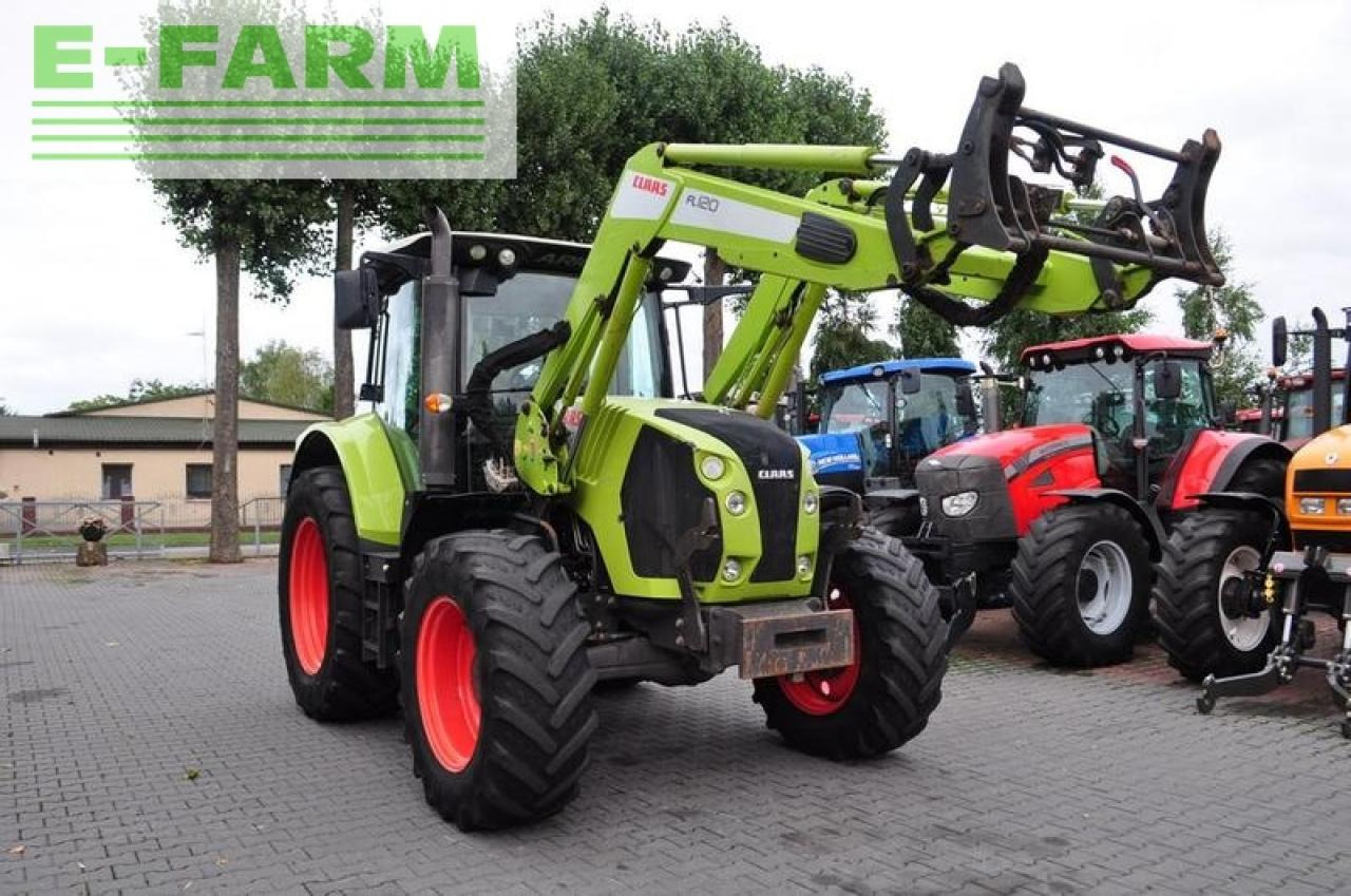 Farm tractor CLAAS arion 530 cis + claas fl120