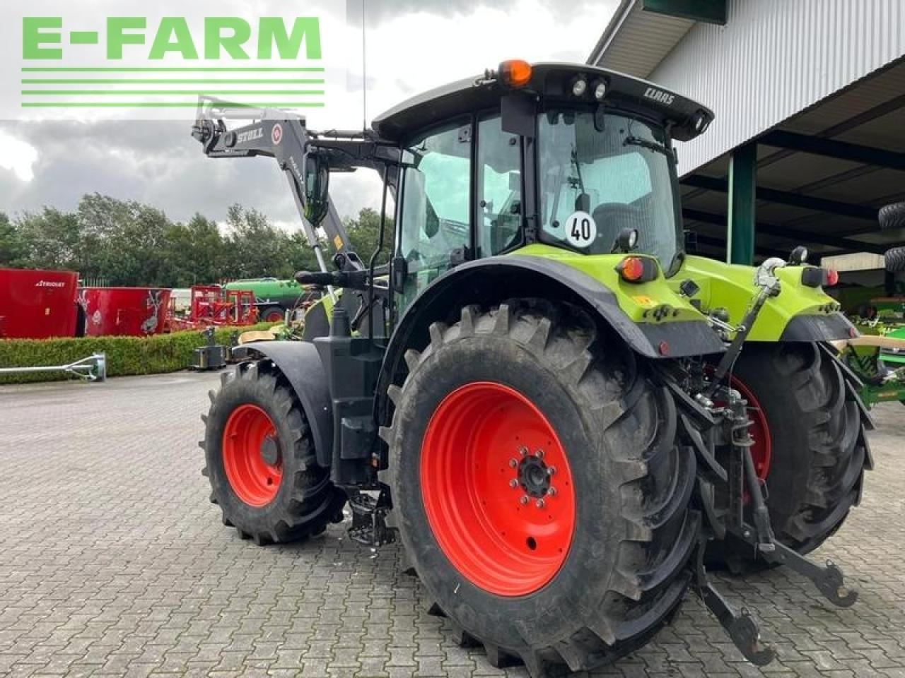 Farm tractor CLAAS arion 530 cmatic