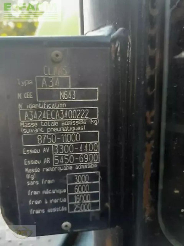 Farm tractor CLAAS arion 550