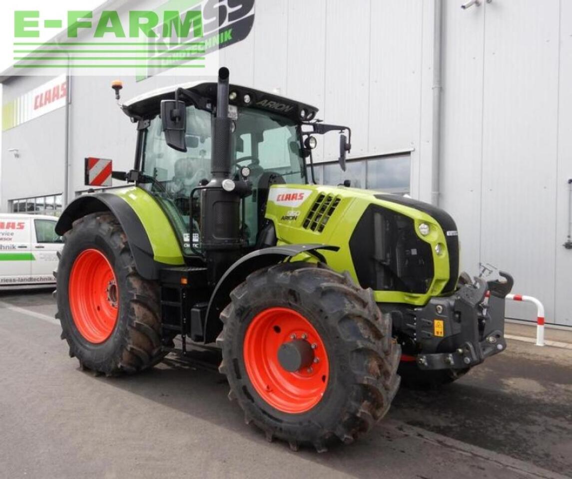 Farm tractor CLAAS arion 550 cebis cmatic