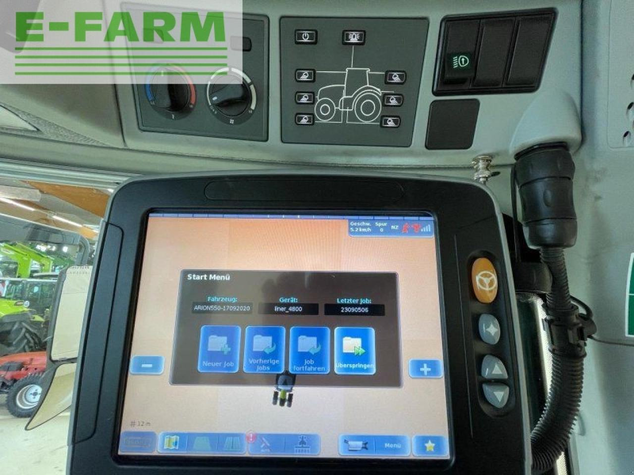 Farm tractor CLAAS arion 550 cis+