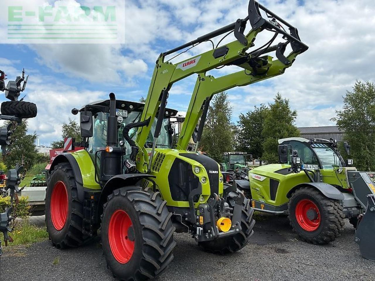 Farm tractor CLAAS arion 550 cis+ CIS