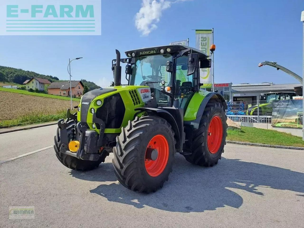 Farm tractor CLAAS arion 550 cmatic CMATIC