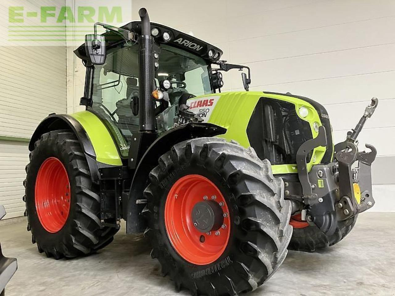 Farm tractor CLAAS arion 550 cmatic rtk CMATIC