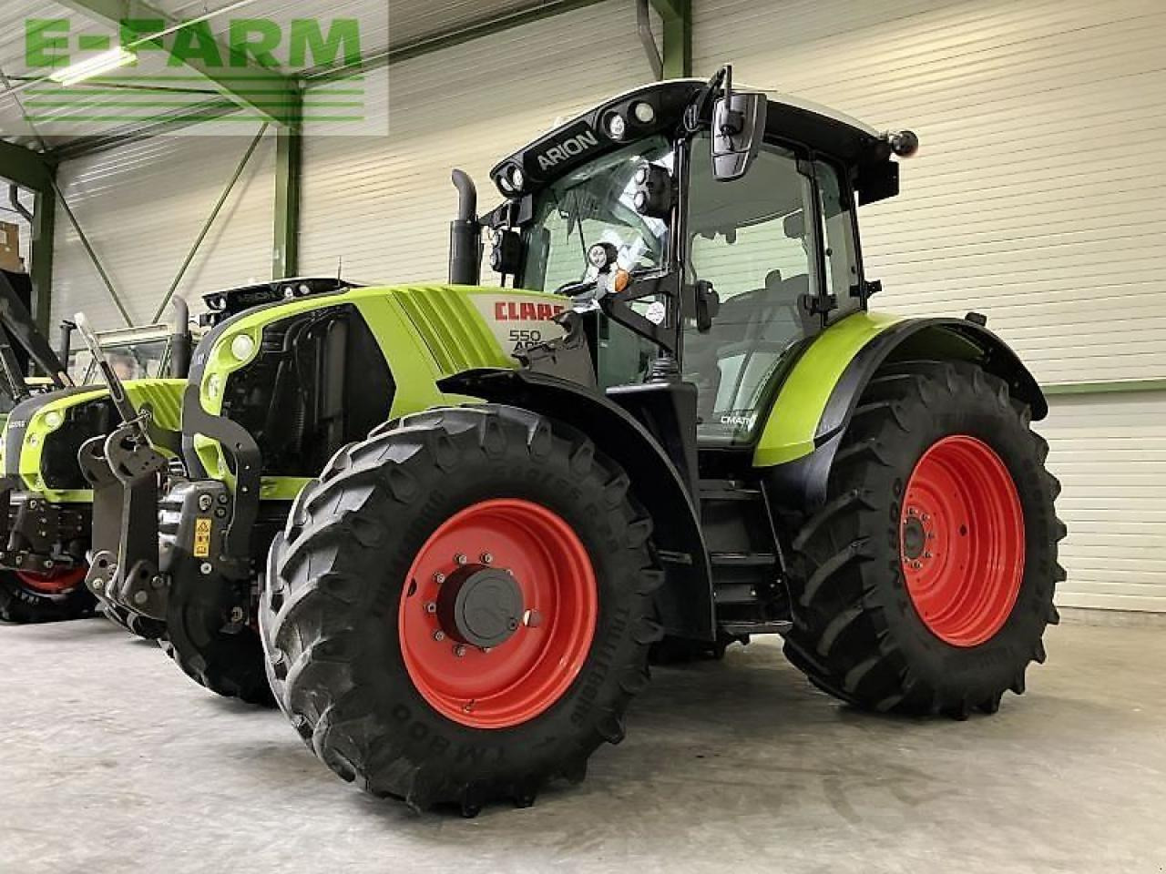 Farm tractor CLAAS arion 550 cmatic rtk CMATIC