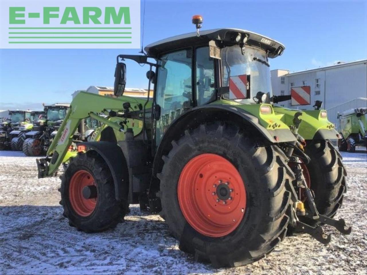 Farm tractor CLAAS arion 550 cmatic stage v