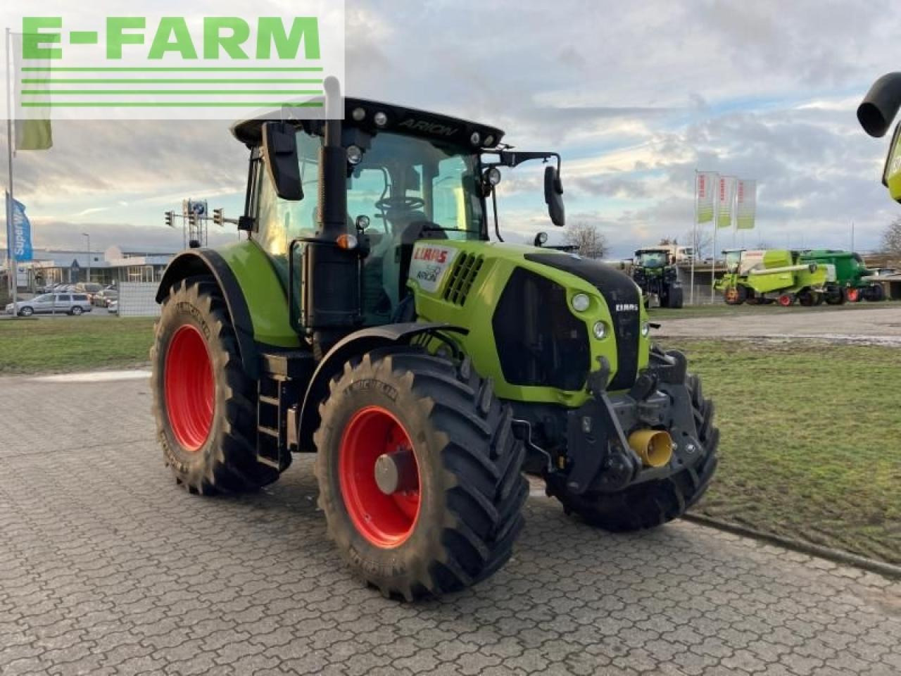 Farm tractor CLAAS arion 550 st4 cmatic