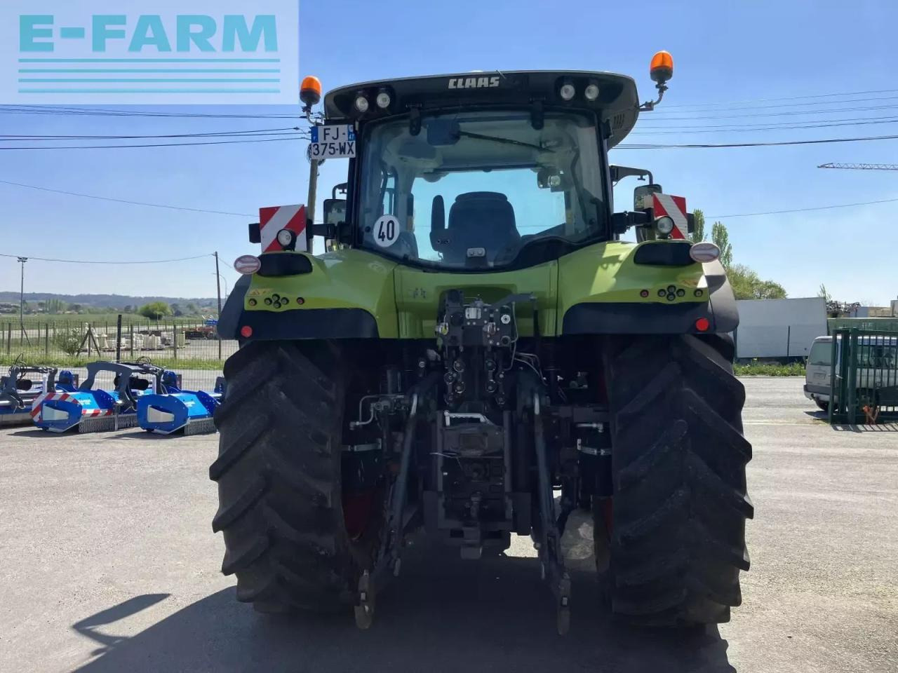 Farm tractor CLAAS arion 610 c-matic + s10