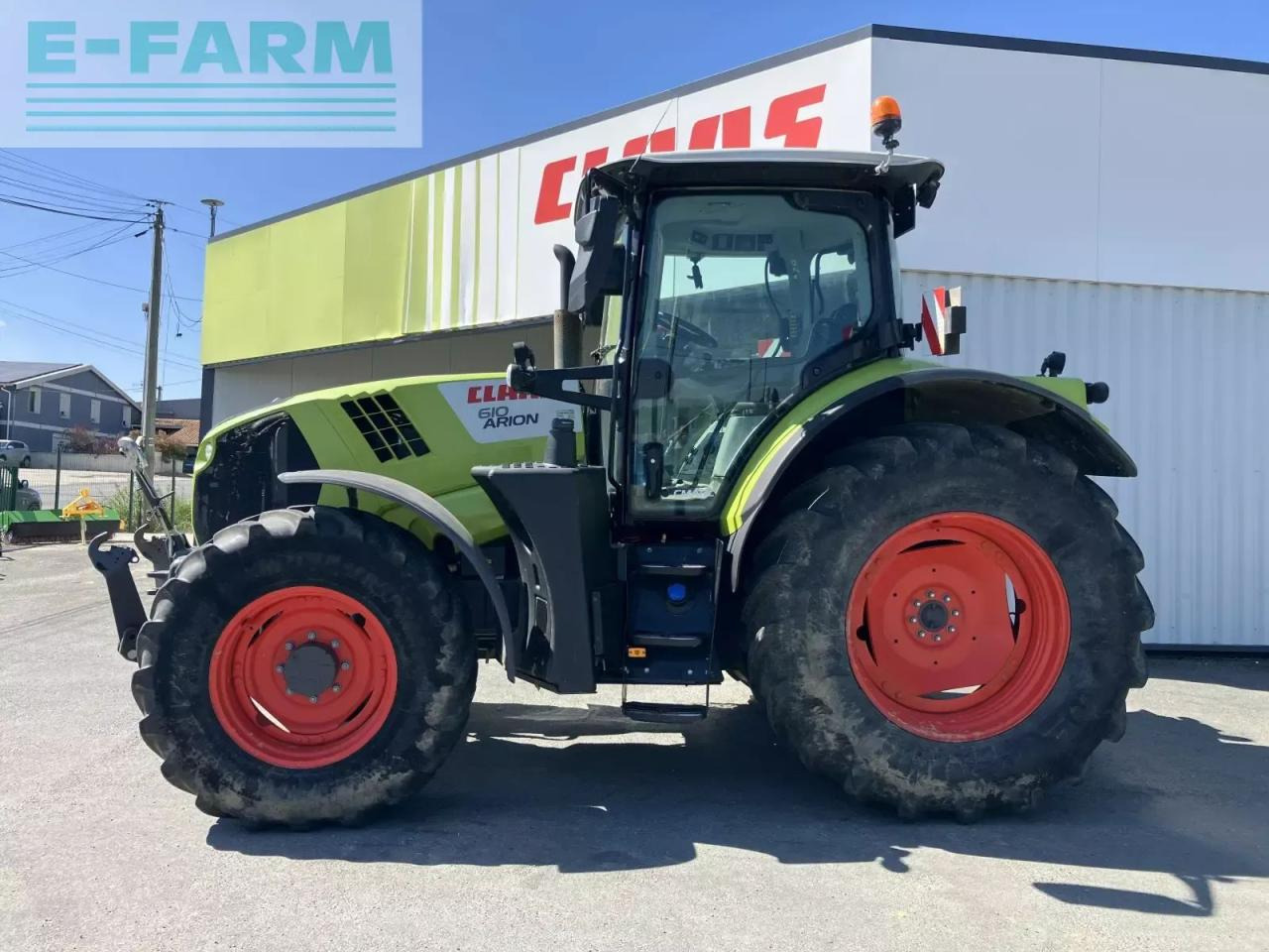 Farm tractor CLAAS arion 610 c-matic + s10