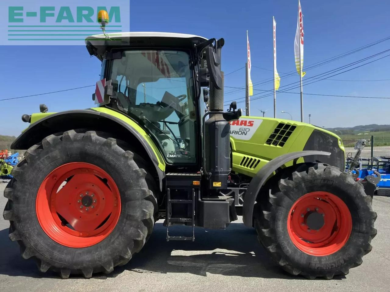 Farm tractor CLAAS arion 610 c-matic + s10