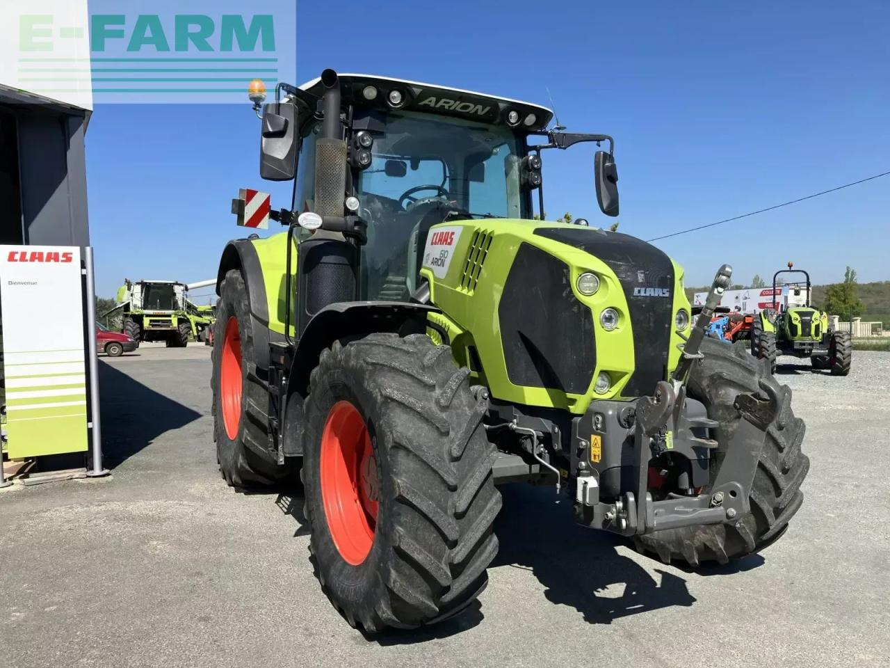 Farm tractor CLAAS arion 610 c-matic + s10