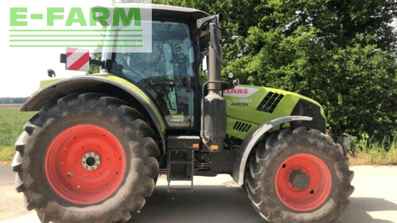 Farm tractor CLAAS arion 610 cmatic - stage v