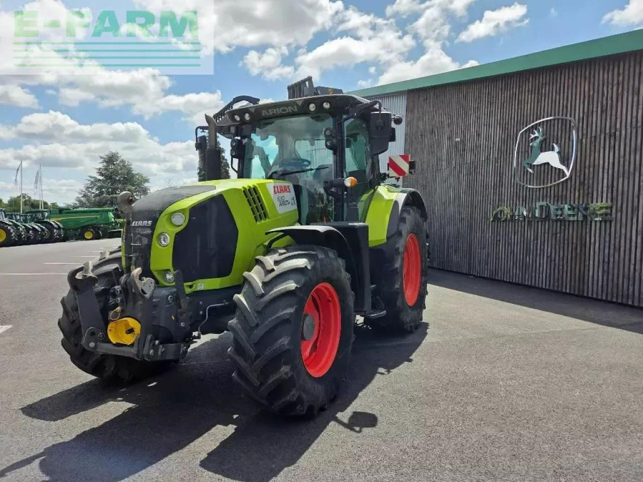 Farm tractor CLAAS arion 630 cebis CEBIS
