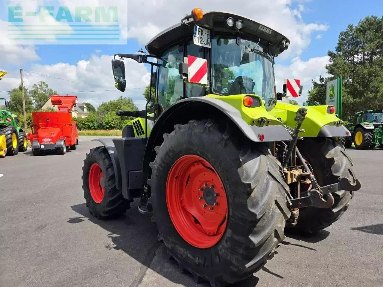 Farm tractor CLAAS arion 630 cebis CEBIS