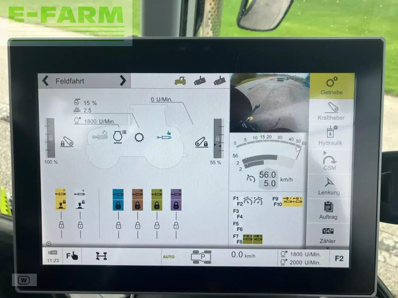 Farm tractor CLAAS arion 630 cebis cmatic CMATIC CEBIS