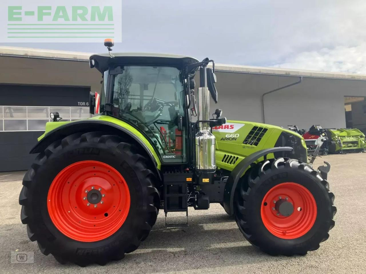 Farm tractor CLAAS arion 630 cebis cmatic CMATIC CEBIS
