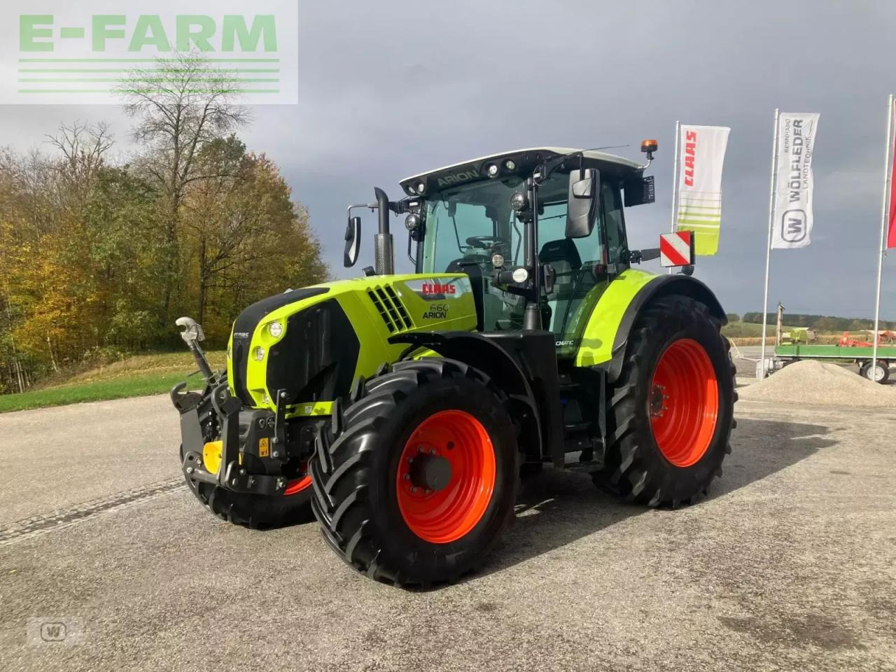 Farm tractor CLAAS arion 630 cebis cmatic CMATIC CEBIS
