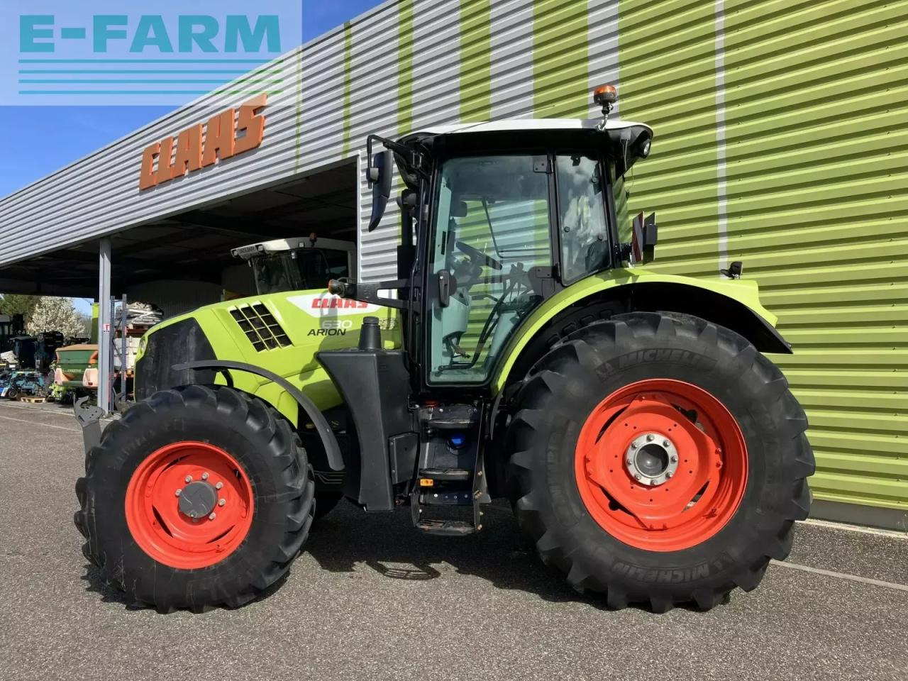 Farm tractor CLAAS arion 630 cis electropilot CIS