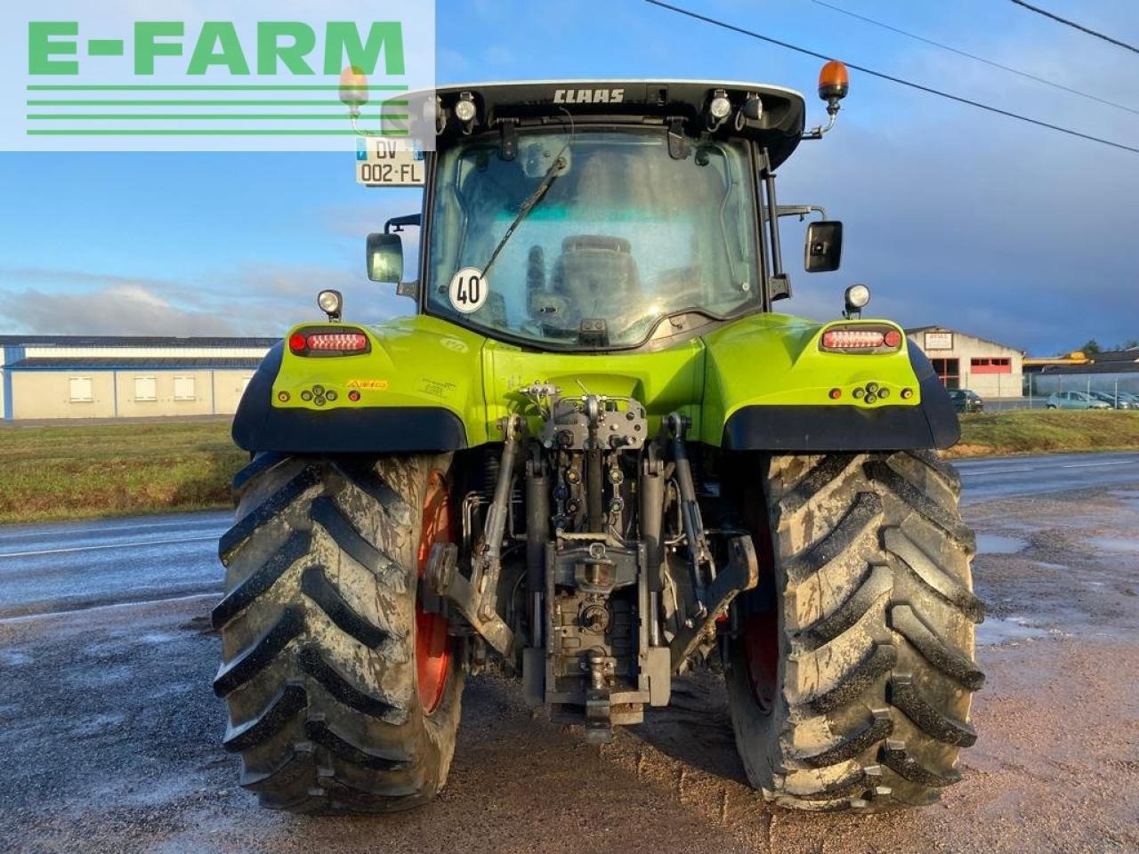 Farm tractor CLAAS arion 640 cebis