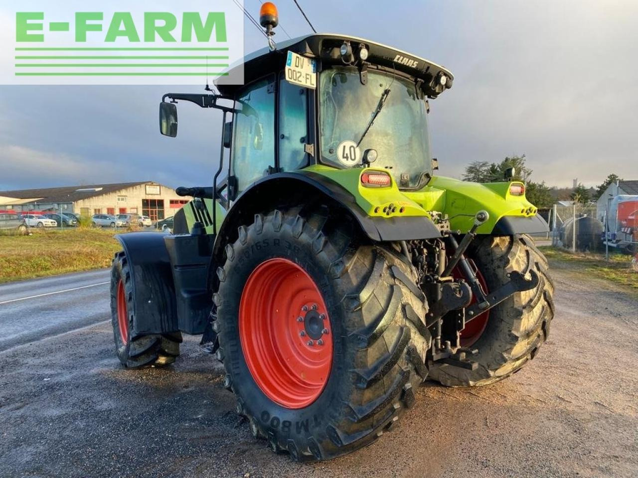 Farm tractor CLAAS arion 640 cebis