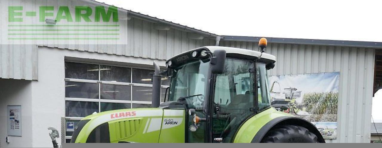 Farm tractor CLAAS arion 640 cebis