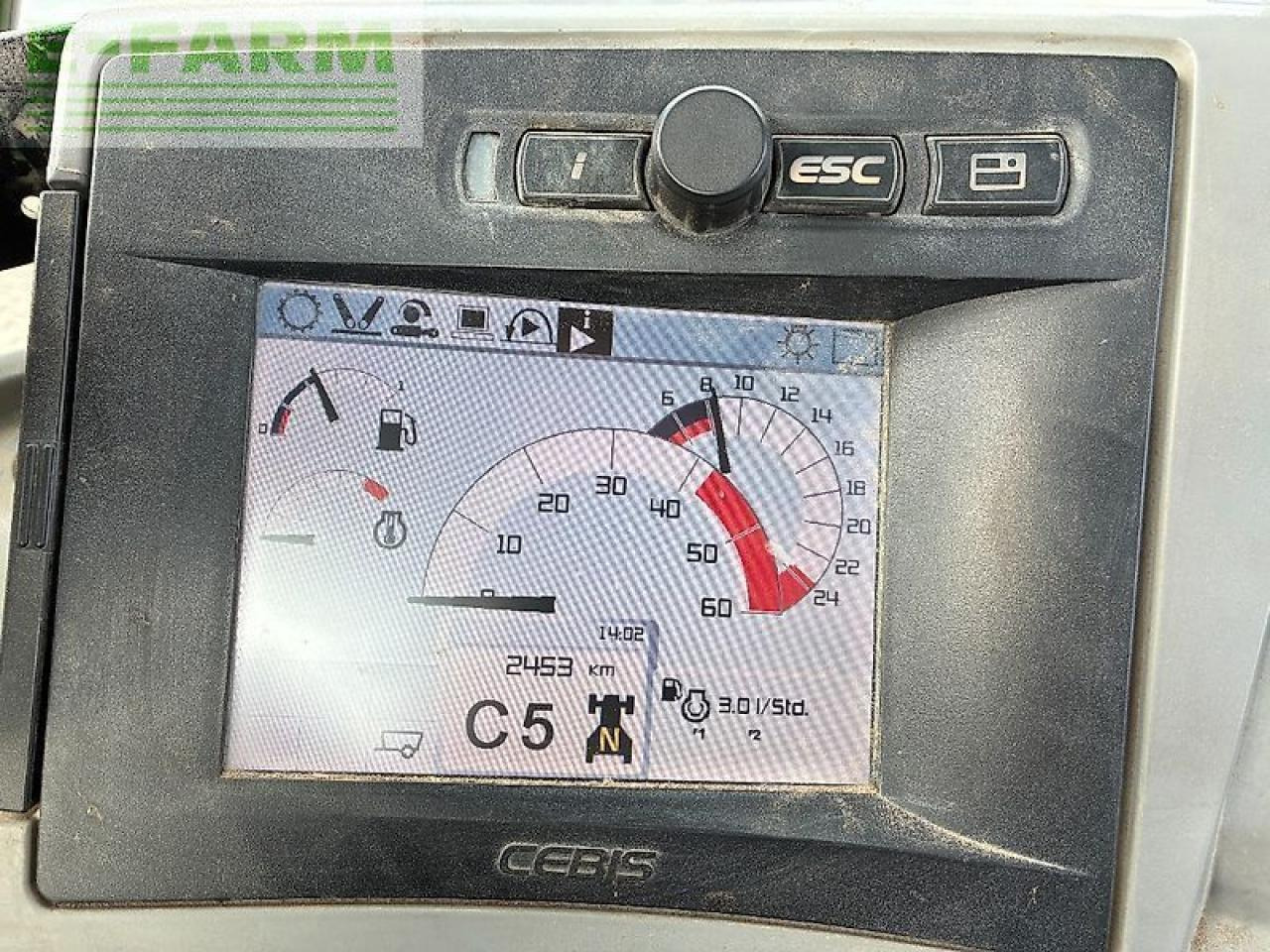 Farm tractor CLAAS arion 640 cebis CEBIS