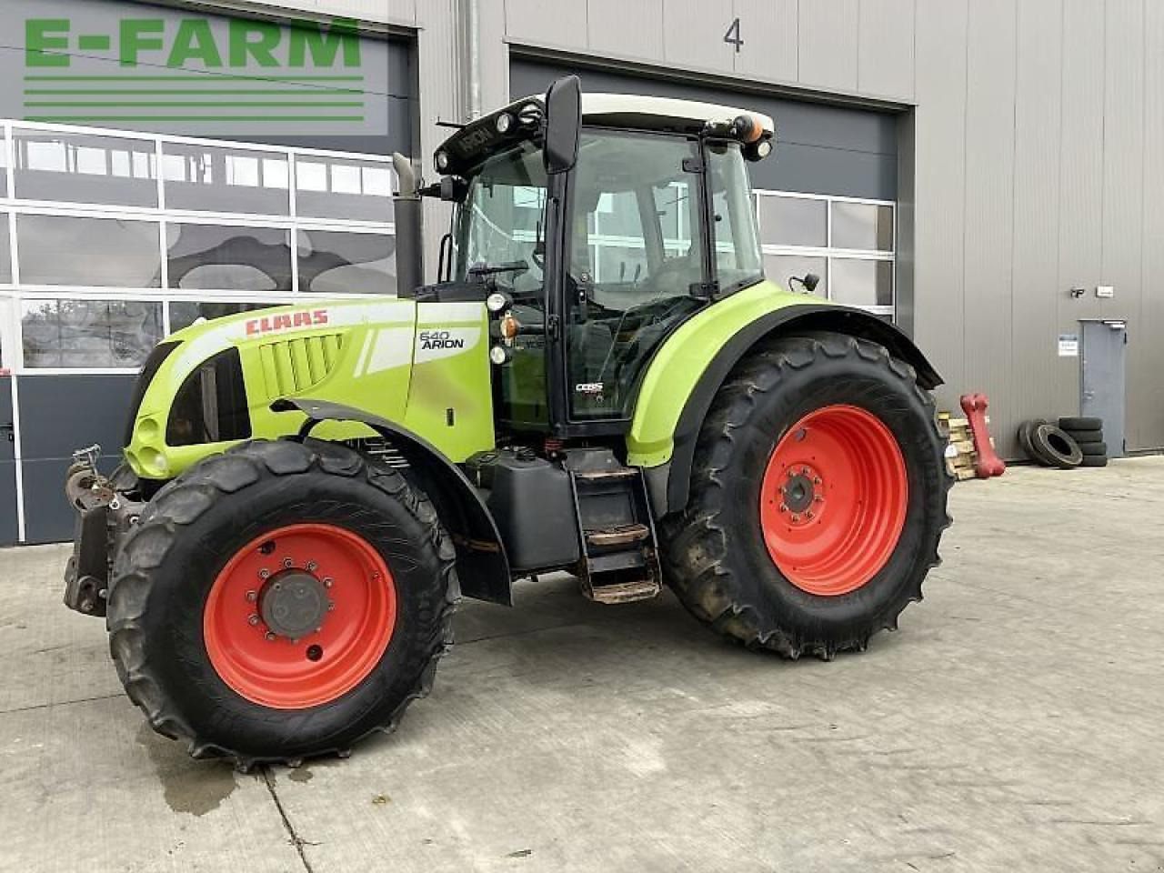 Farm tractor CLAAS arion 640 cebis CEBIS