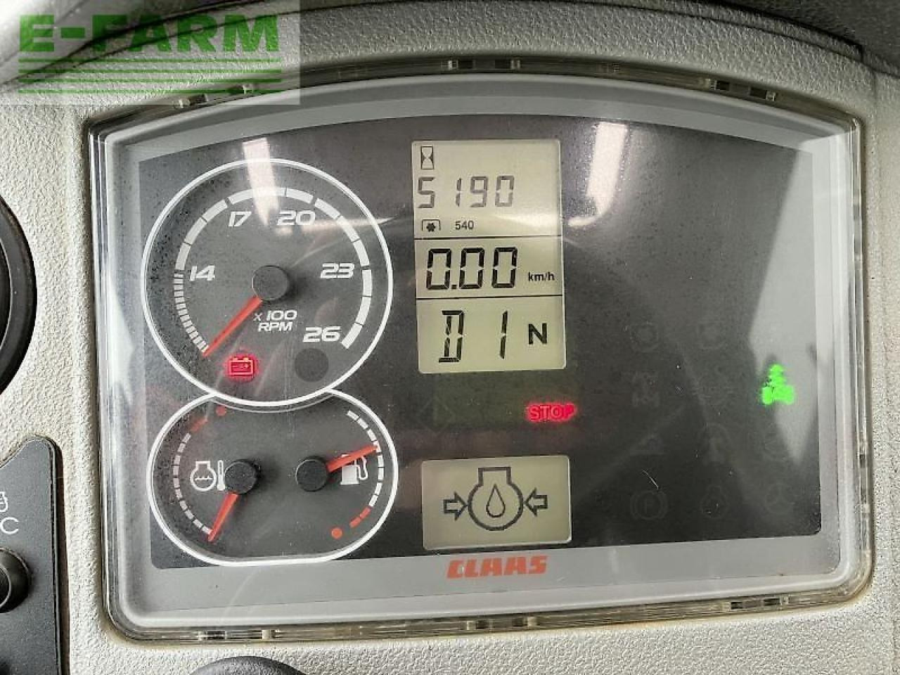 Farm tractor CLAAS arion 640 cebis CEBIS