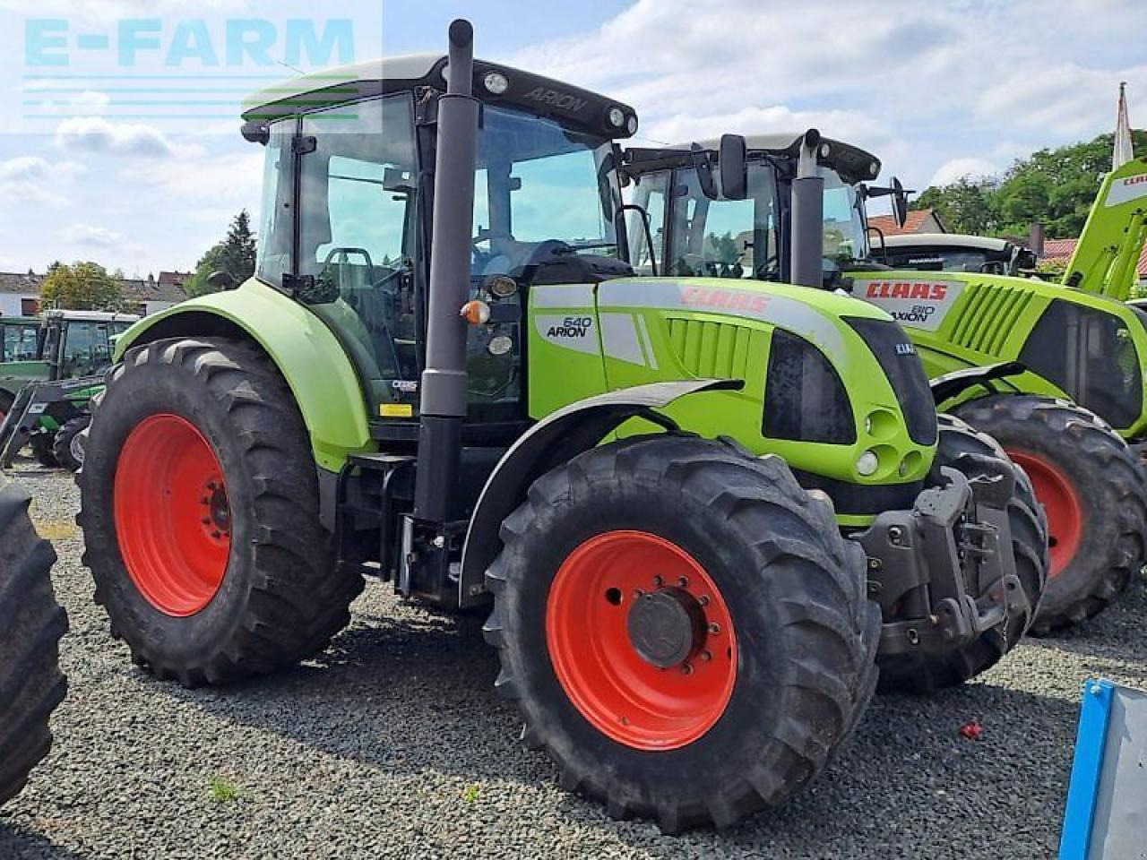 Farm tractor CLAAS arion 640 cebis CEBIS