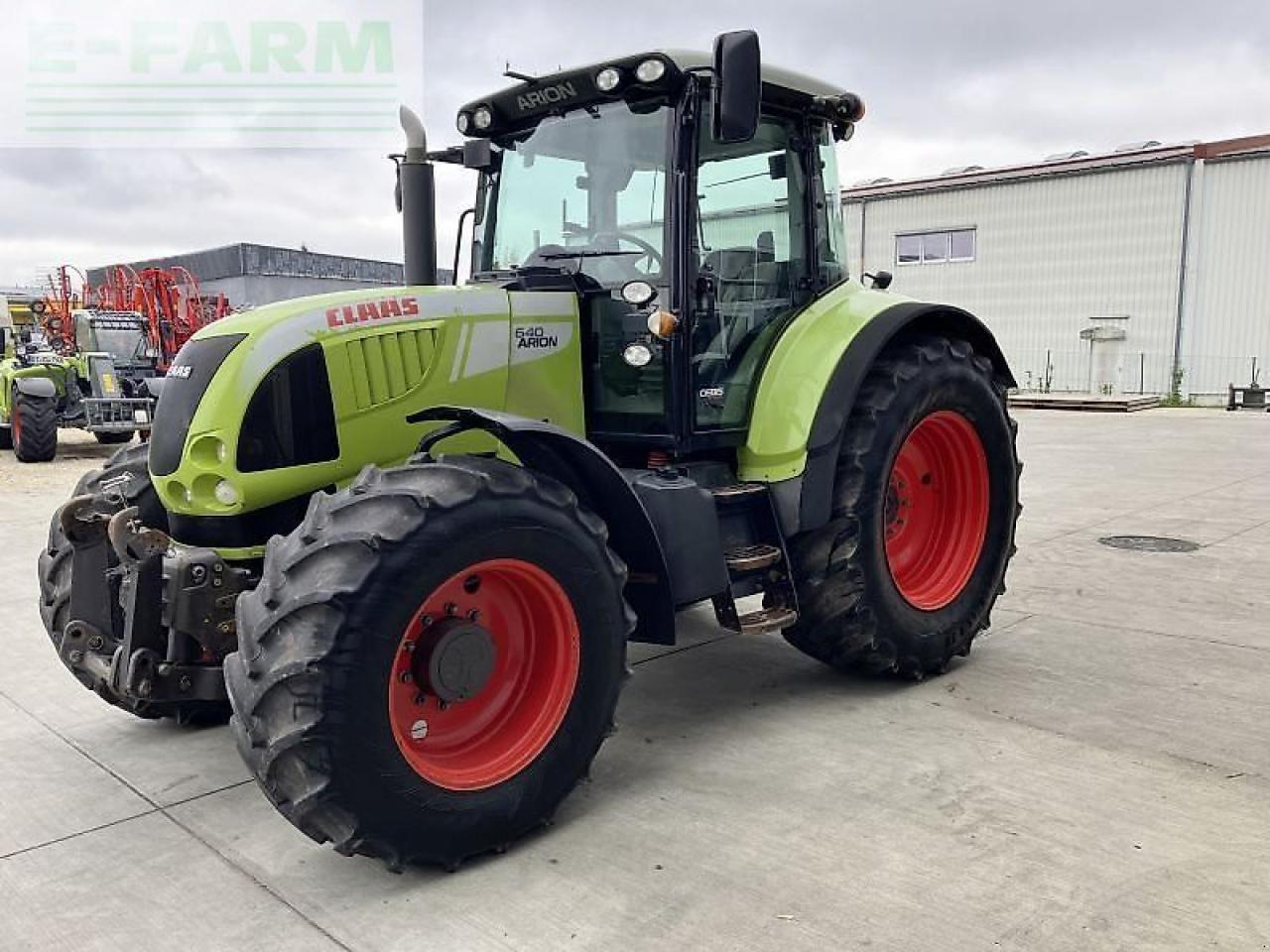 Farm tractor CLAAS arion 640 cebis CEBIS