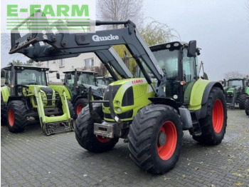 Farm tractor CLAAS arion 640 cis + quicke q65