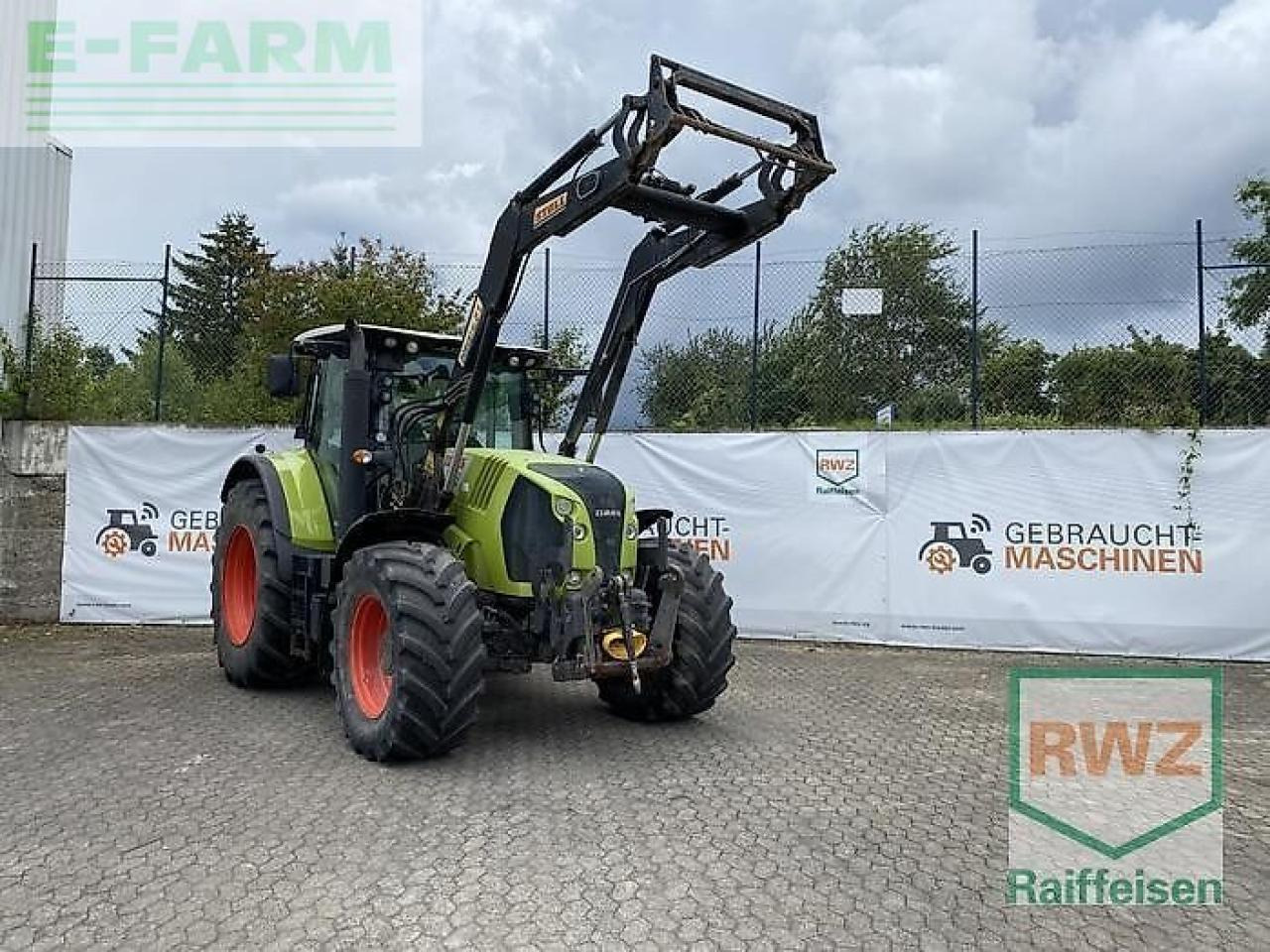 Farm tractor CLAAS arion 650