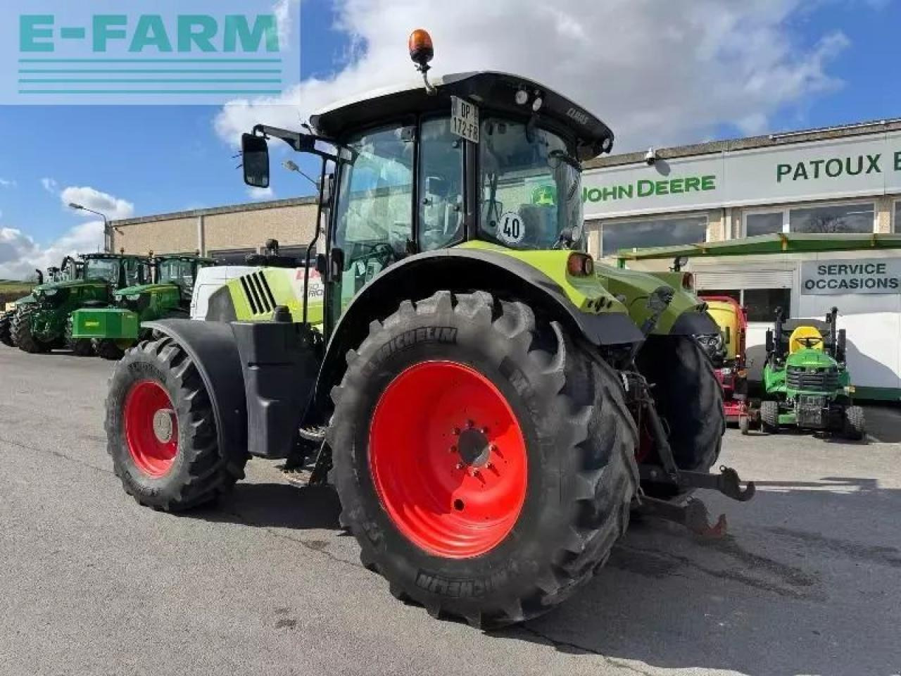Farm tractor CLAAS arion 650