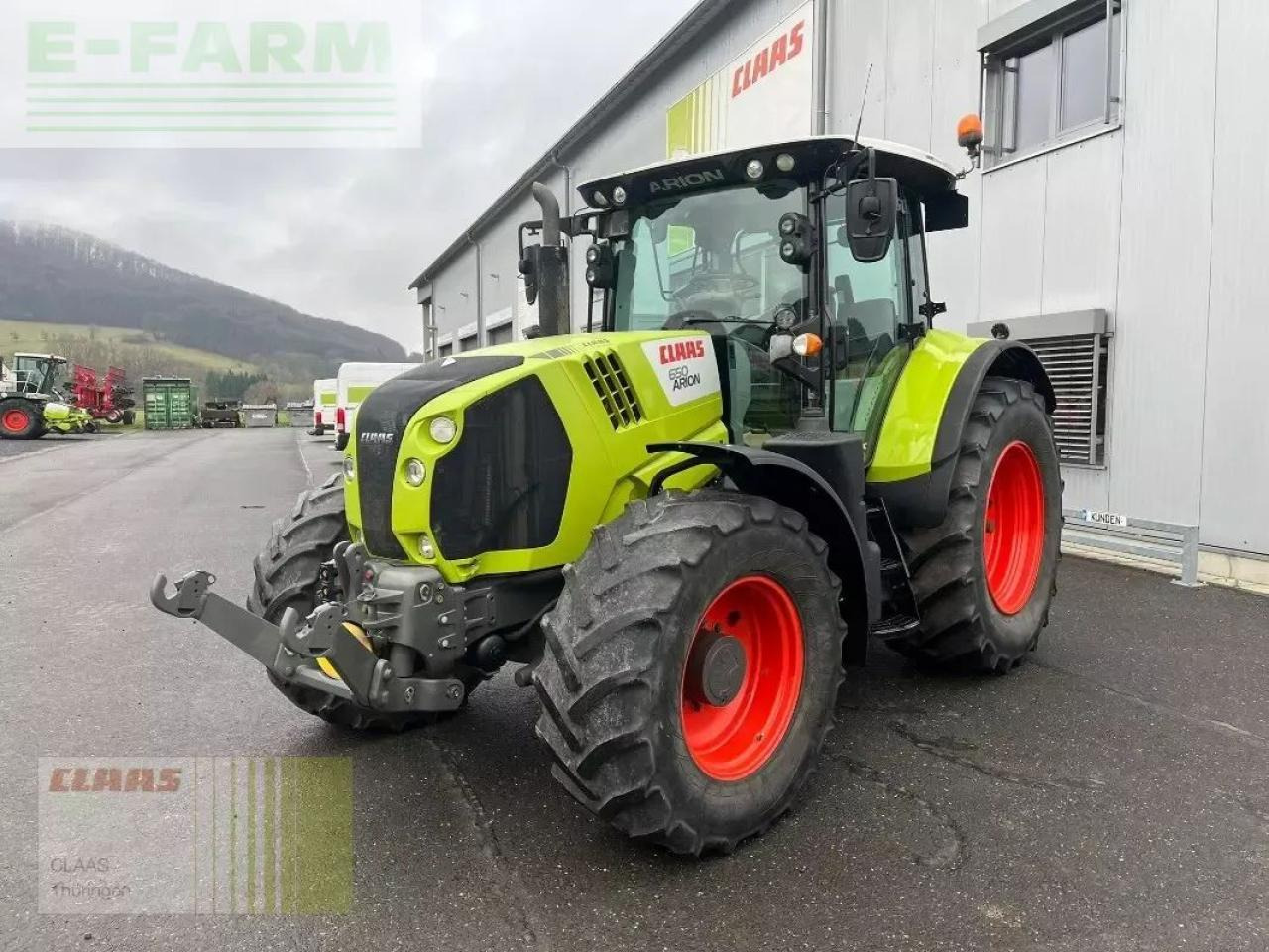 Farm tractor CLAAS arion 650