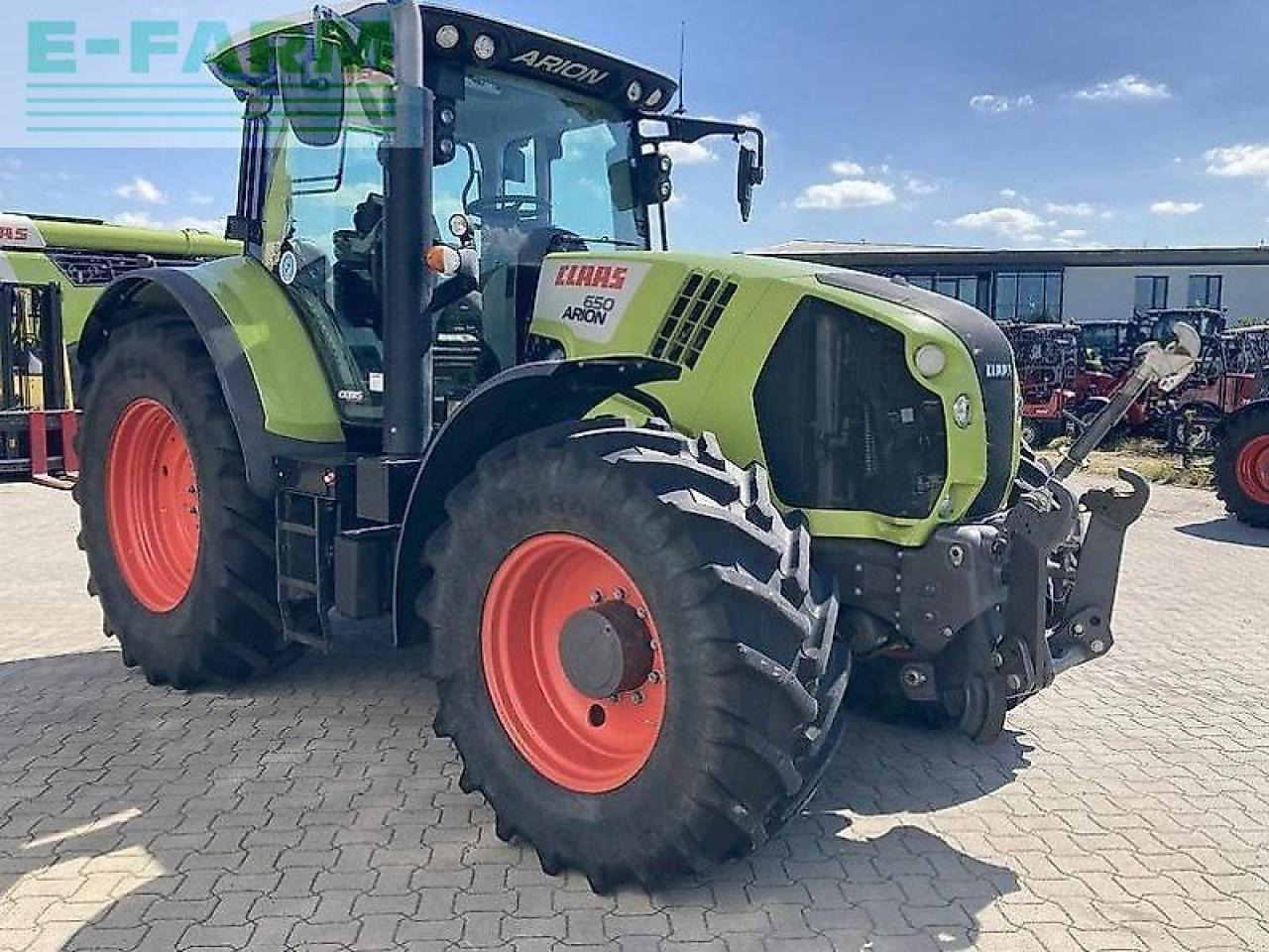Farm tractor CLAAS arion 650 cebis