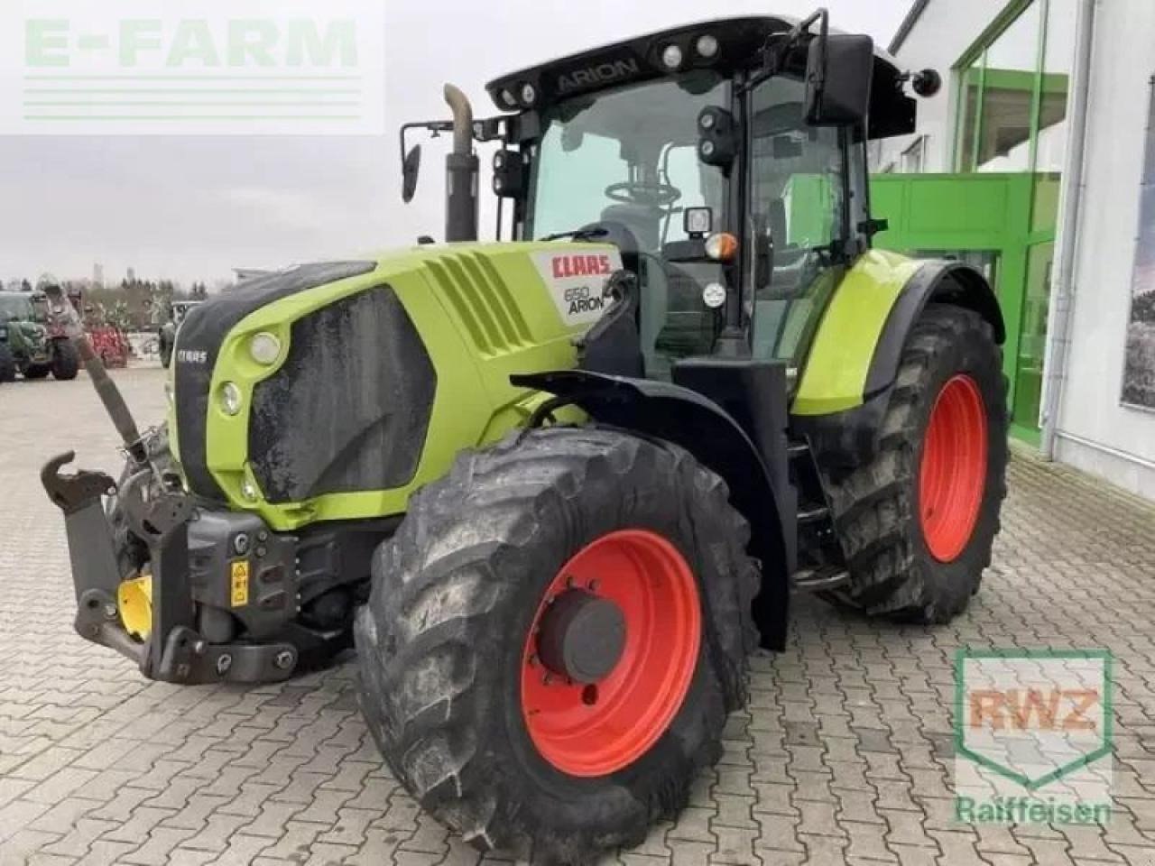 Farm tractor CLAAS arion 650 cebis CEBIS