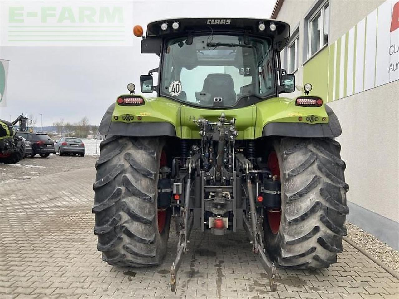 Farm tractor CLAAS arion 650 cebis CEBIS