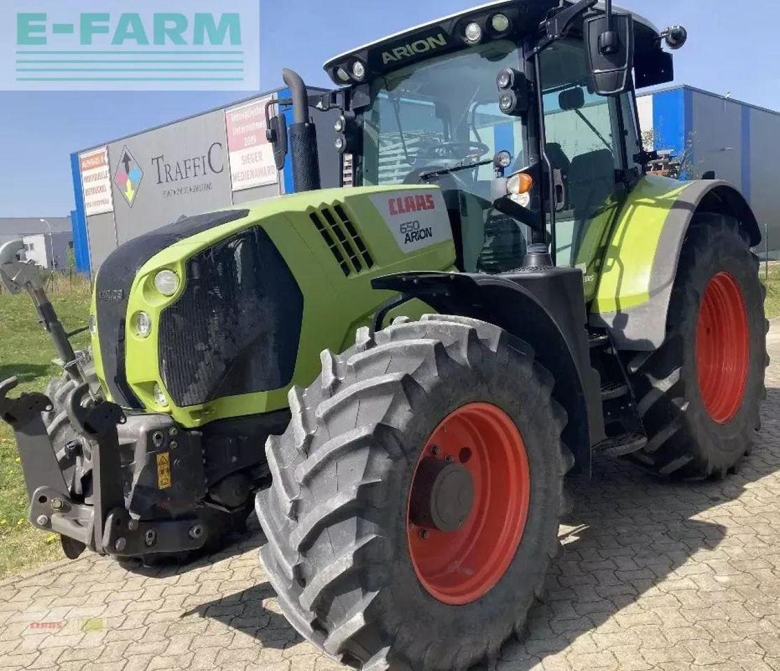 Farm tractor CLAAS arion 650 cebis CMATIC CEBIS