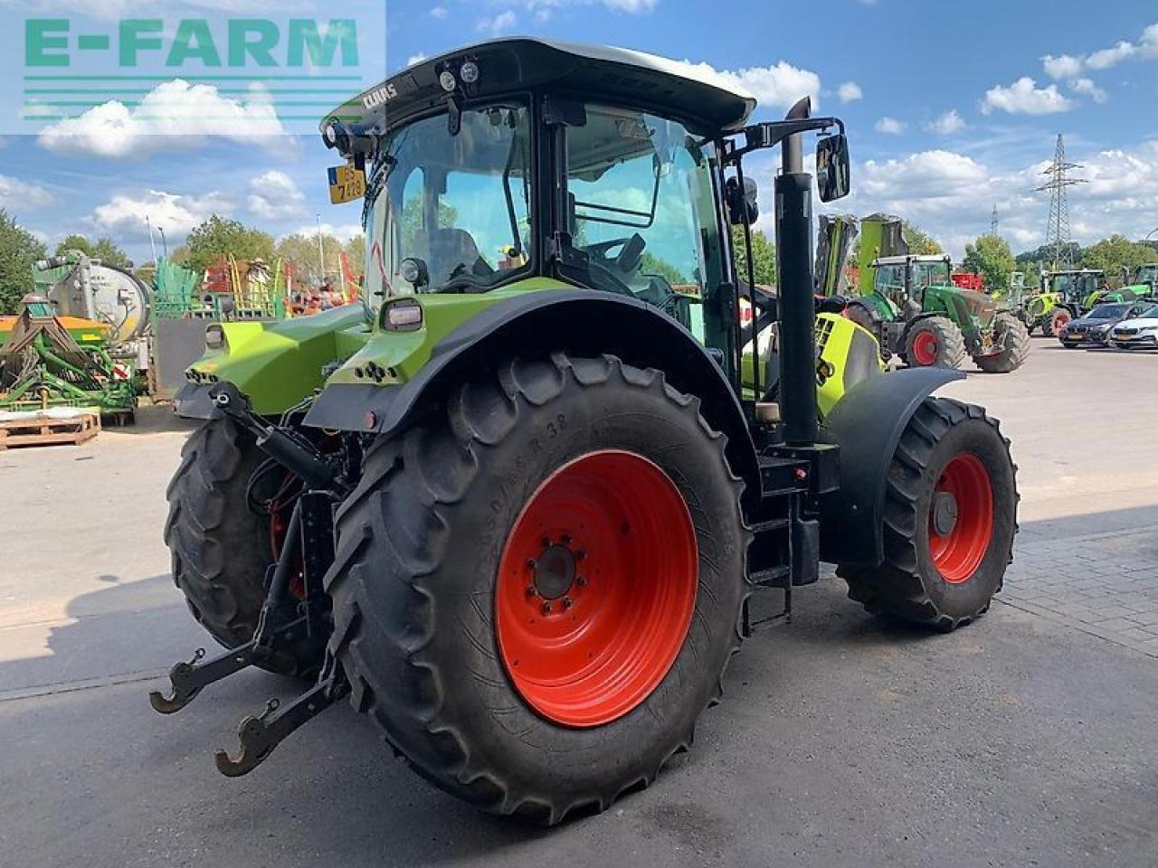 Farm tractor CLAAS arion 650 cebis hexa CEBIS