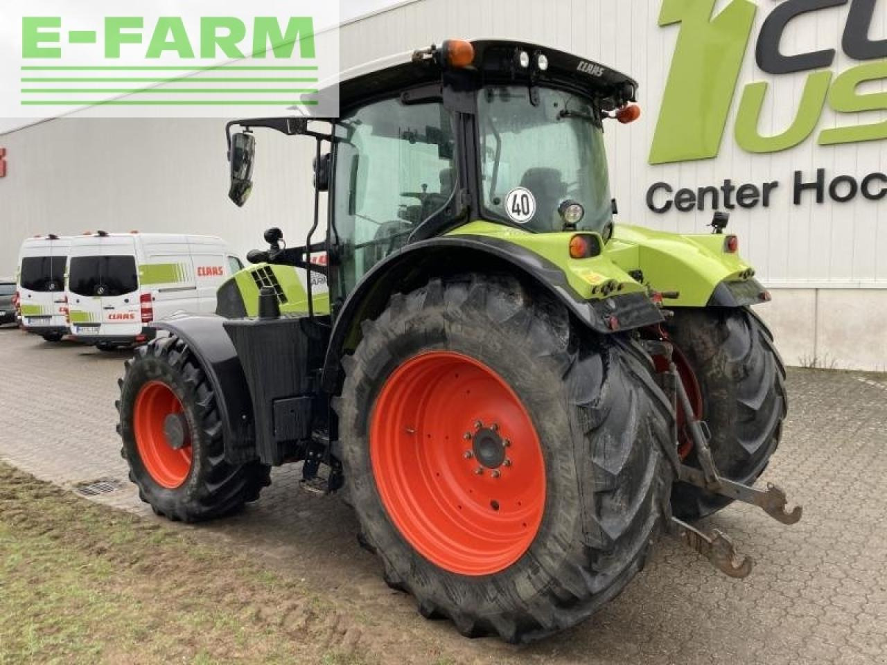 Farm tractor CLAAS arion 650 cis+