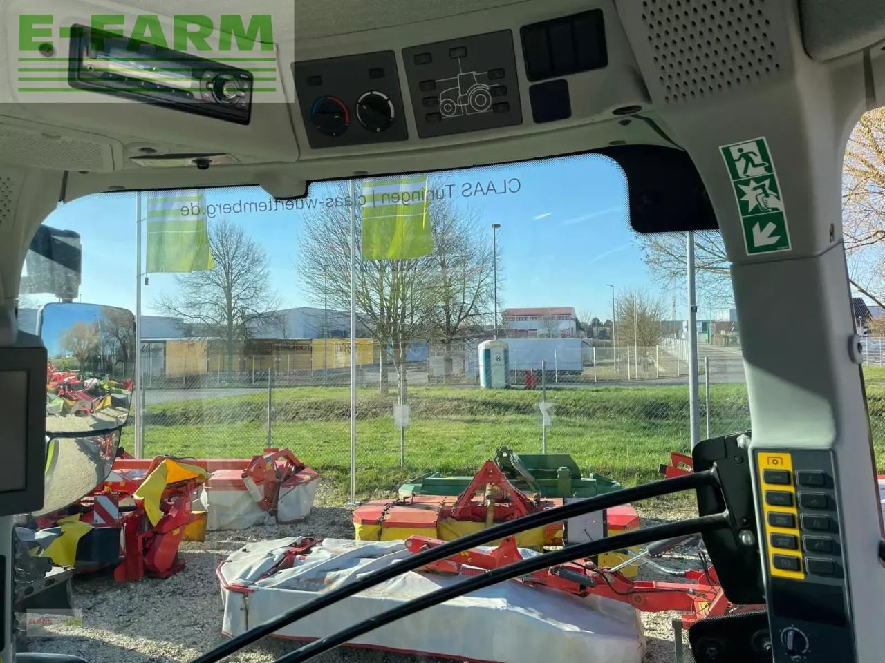 Farm tractor CLAAS arion 650 cis+ CIS+