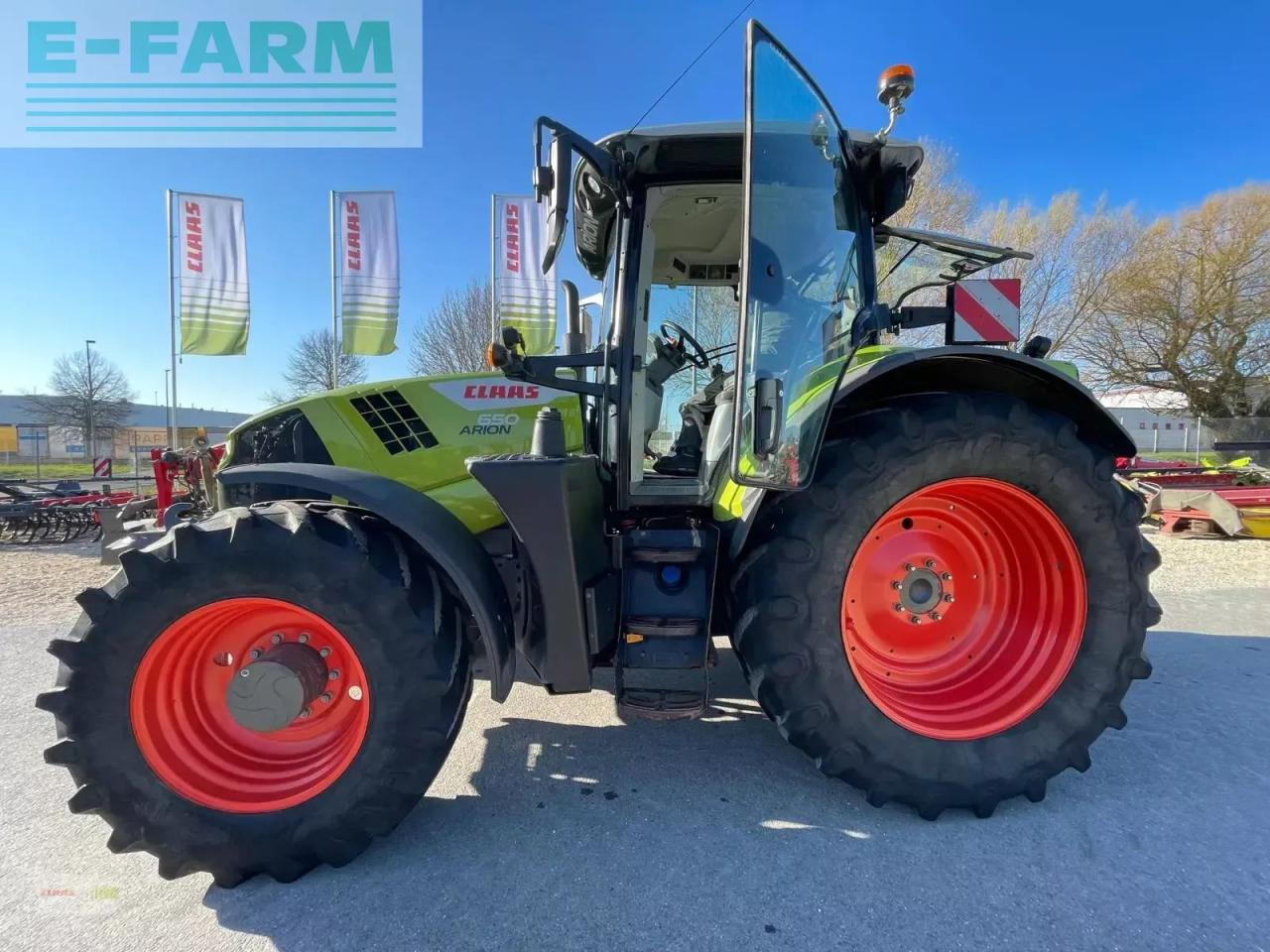 Farm tractor CLAAS arion 650 cis+ CIS+