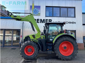 Farm tractor CLAAS arion 650 cis + fl140 CIS+