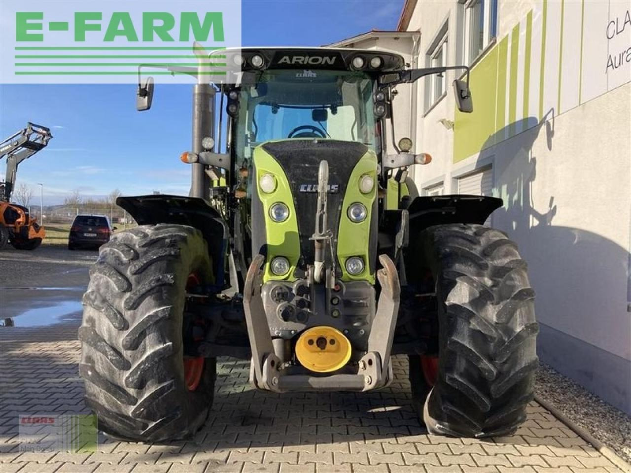 Farm tractor CLAAS arion 650 cmatic