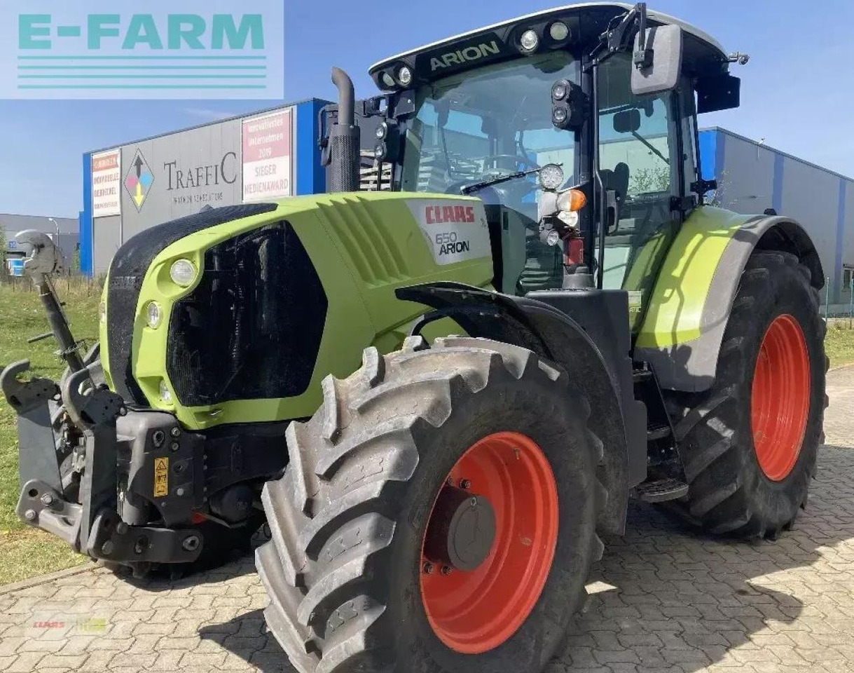 Farm tractor CLAAS arion 650 cmatic CMATIC